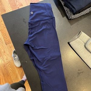 Lululemon align crop leggings size 4